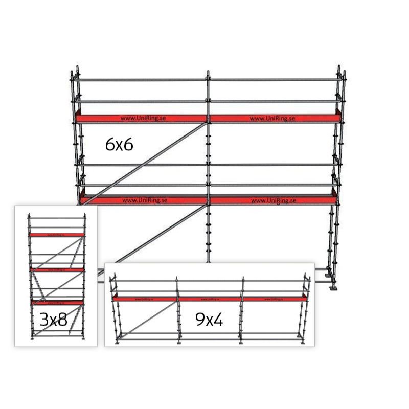 UniRing Villa M 6 + 8 x 9 m