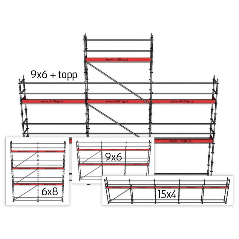 UniRing Villa M 6 + 8 x 15 m