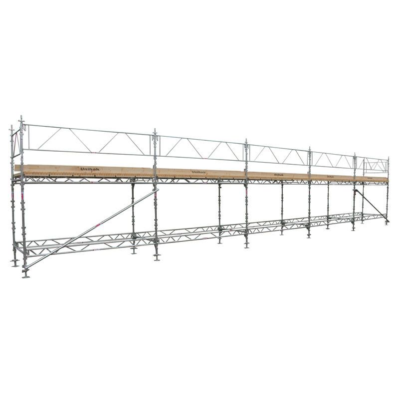 Byggställning Ställningspaket 15x4 meter 195 Trall - Unihak