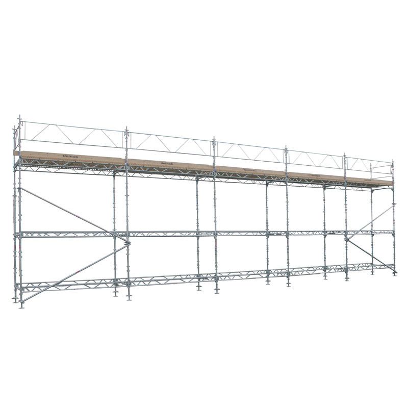 Byggställning Ställningspaket 15x6 meter 140 Trall - Unihak