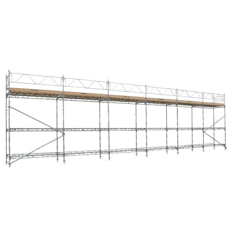Byggställning Ställningspaket 18x6 meter 140 Trall - Unihak