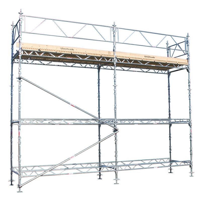 Byggställning Ställningspaket 6x6 meter 140 Trall - Unihak