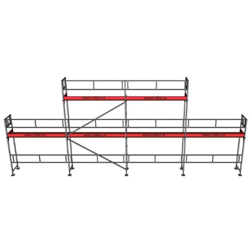 UniRam Alurampaket 4 + 6 x 12 m