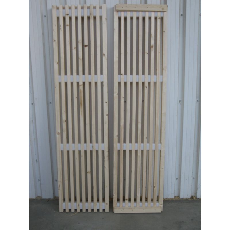 Ställningstrall 195cm x 48,5cm | PVC Plast lättvikt - Unihak