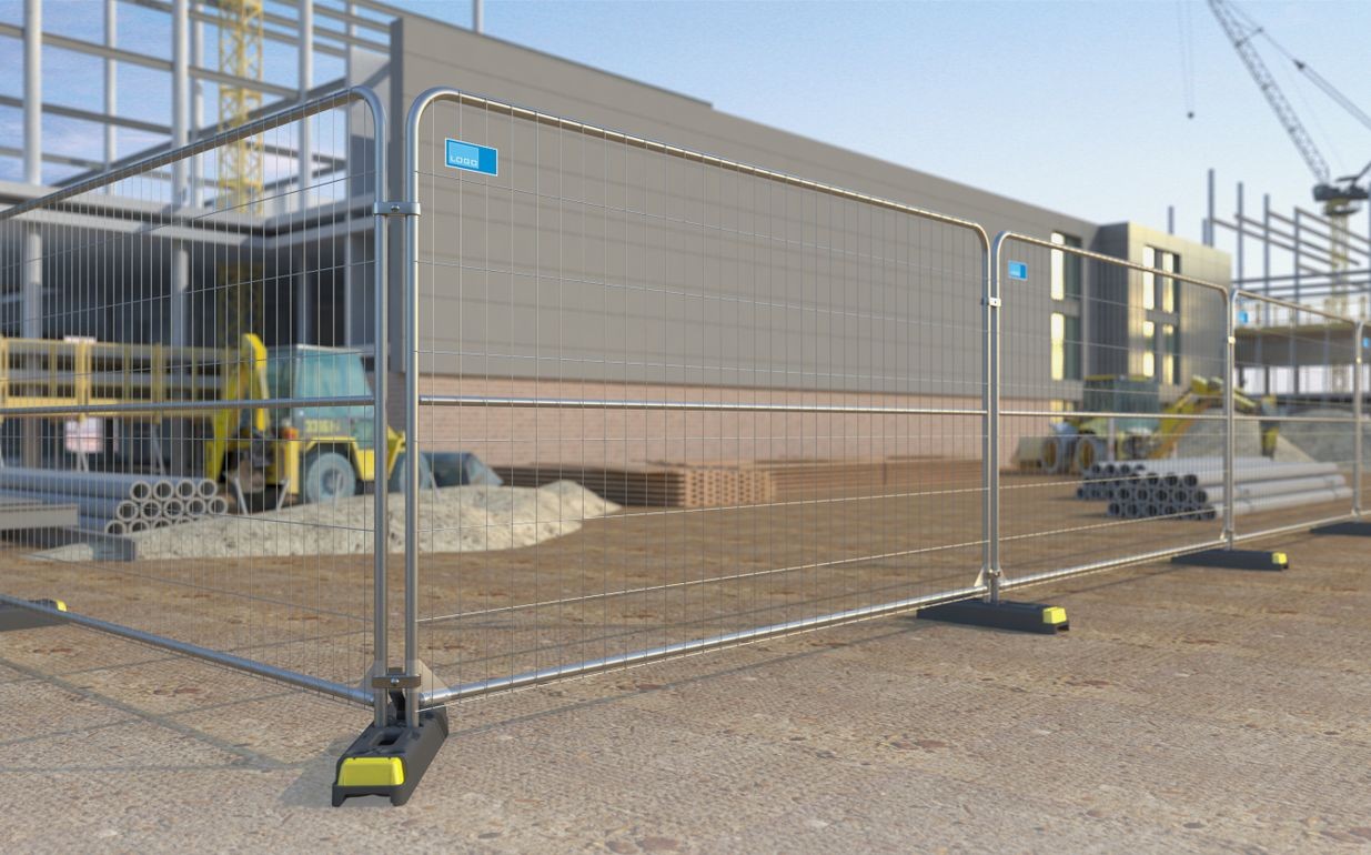 Byggstaket 3,5 m  Anticlimbe