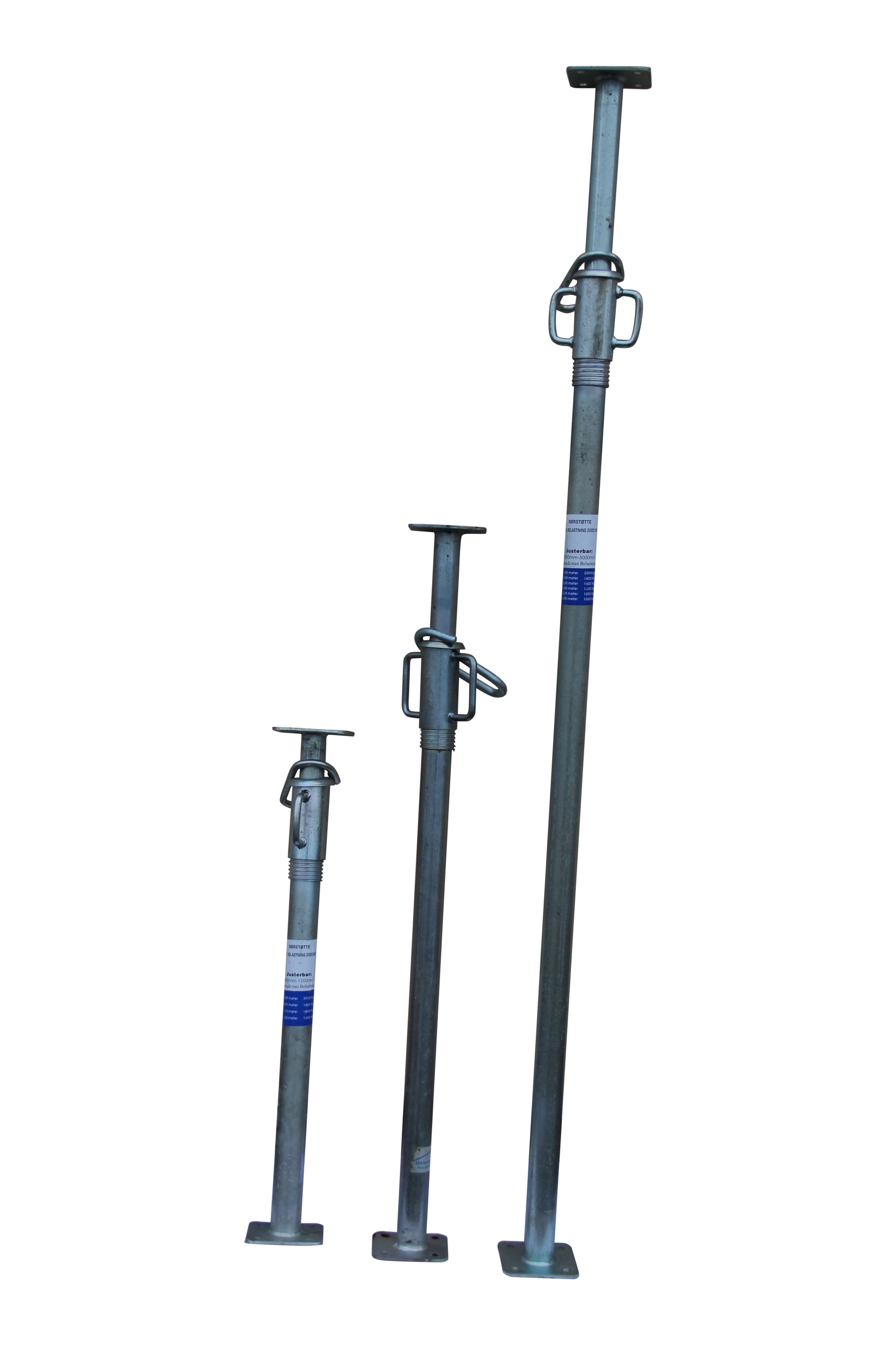 Stämp & monteringsstöd galvaniserad 1200-1800 mm