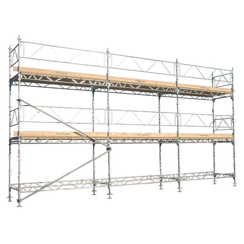 Byggställning Ställningspaket 6x9 meter 2 bomlag 195 Trall - Unihak