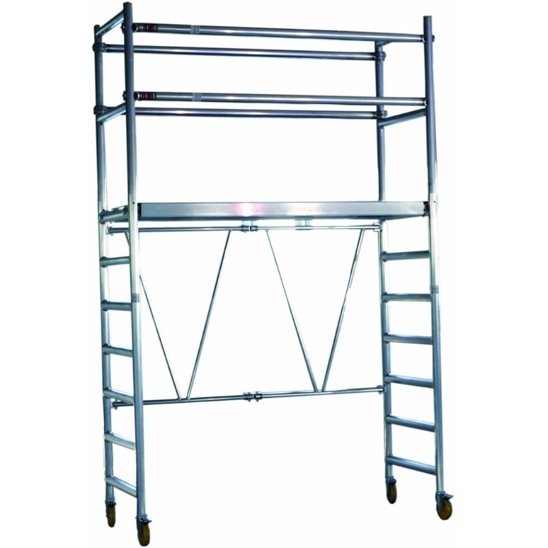 Hantverkarställning 130x250x380 cm med räcken - Custers