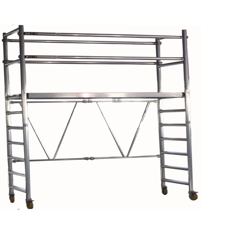 Hantverkarställning 74x250x380 cm med räcken - Custers