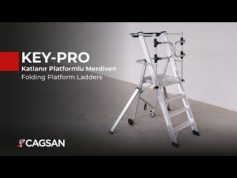 Mobil plattform - KEY-PRO KPN4 Plattformshöjd 1,25 m