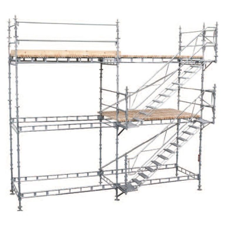 Symetriskt trapptorn komplett 6 Meter Alu - Unihak